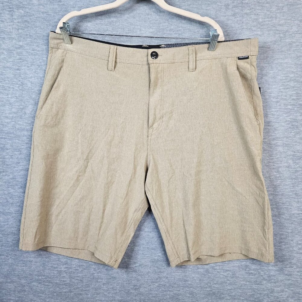 VOLCOM FRICKIN SNT STATIC 2 Brown Shorts Men's Size 40 NEW